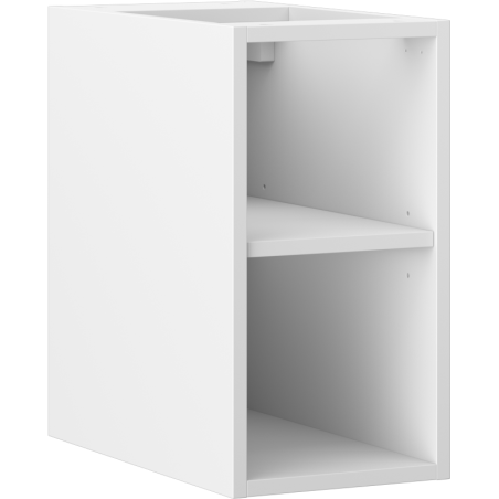 Mexen Box-A otvorená skrinka s policou 25 cm, biela matná - 91AX2-0250-470-0-01