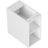Mexen Box-A otvorená skrinka s policou 25 cm, biela matná - 91AX2-0250-470-0-01