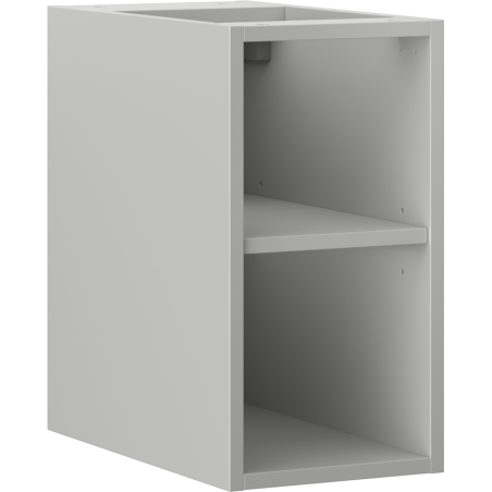 Mexen Box-A otvorená skrinka s policou 25 cm, sivá matná - 91AX2-0250-470-0-62