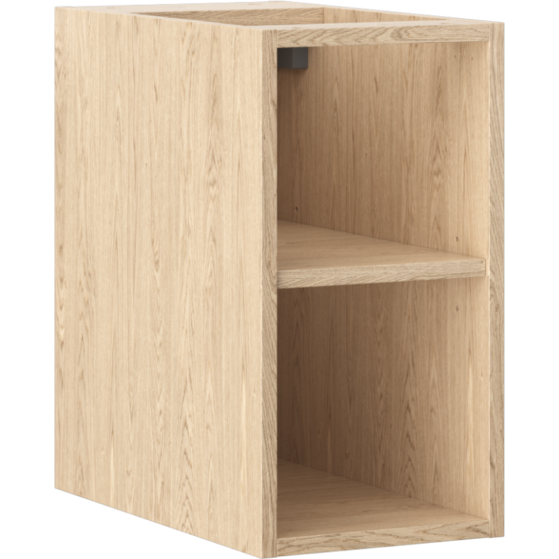 Mexen Box-A otvorená skrinka s policou 25 cm, dub - 91AX2-0250-470-0-81