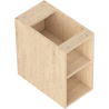 Mexen Box-A otvorená skrinka s policou 25 cm, dub - 91AX2-0250-470-0-81
