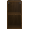 Mexen Box-A otvorená skrinka s policou 25 cm, orech - 91AX2-0250-470-0-86