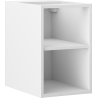 Mexen Box-A otvorená skrinka s poličkou 30 cm, biela matná - 91AX2-0300-470-0-01