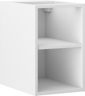 Mexen Box-A otvorená skrinka s poličkou 30 cm, biela matná - 91AX2-0300-470-0-01