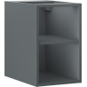 Mexen Box-A otvorená skrinka s poličkou 30 cm, grafit mat - 91AX2-0300-470-0-66