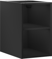 Mexen Box-A otvorená skrinka s policou 30 cm, čierna matná - 91AX2-0300-470-0-71