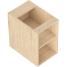 Mexen Box-A otvorená skrinka s poličkou 30 cm, dub - 91AX2-0300-470-0-81