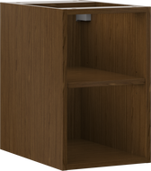 Mexen Box-A otvorená skrinka s policou 30 cm, orech - 91AX2-0300-470-0-86