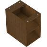 Mexen Box-A otvorená skrinka s poličkou 30 cm, orech - 91AX2-0300-470-0-86