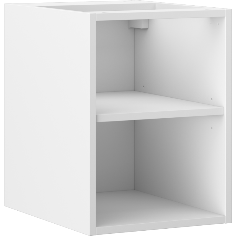 Mexen Box-A otvorená skrinka s policou 35 cm, biela matná - 91AX2-0350-470-0-01