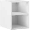 Mexen Box-A otvorená skrinka s policou 35 cm, biela matná - 91AX2-0350-470-0-01
