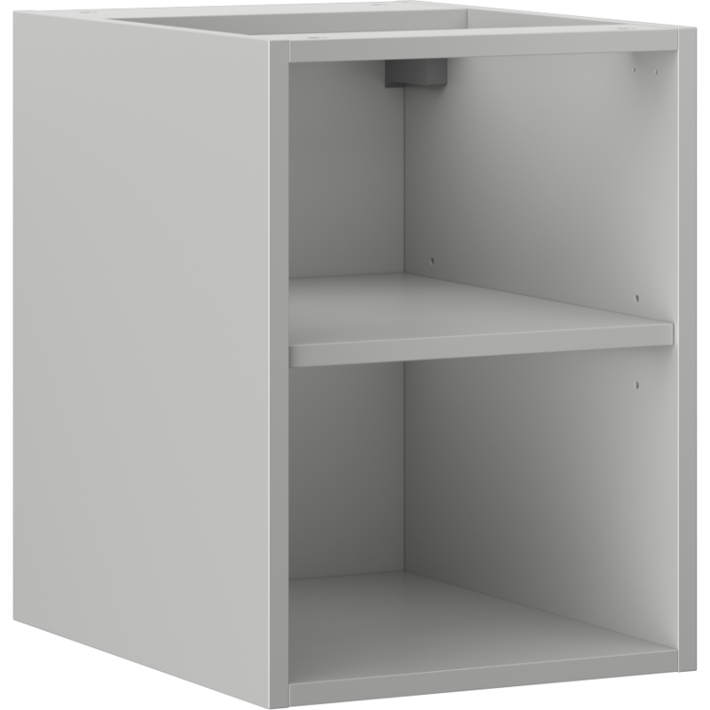 Mexen Box-A otvorená skrinka s policou 35 cm, sivá mat - 91AX2-0350-470-0-62