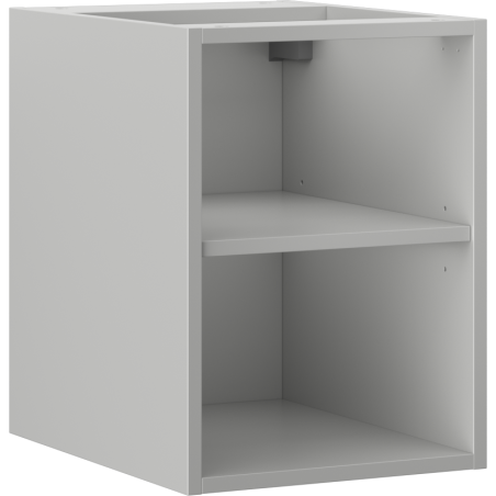 Mexen Box-A otvorená skrinka s policou 35 cm, sivá mat - 91AX2-0350-470-0-62