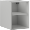 Mexen Box-A otvorená skrinka s policou 35 cm, sivá mat - 91AX2-0350-470-0-62