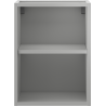 Mexen Box-A otvorená skrinka s policou 35 cm, sivá mat - 91AX2-0350-470-0-62