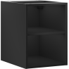 Mexen Box-A otvorená skrinka s poličkou 35 cm, čierna matná - 91AX2-0350-470-0-71