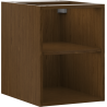 Mexen Box-A otvorená skrinka s policou 35 cm, orech - 91AX2-0350-470-0-86