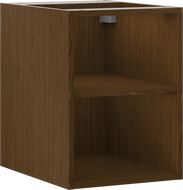 Mexen Box-A otvorená skrinka s policou 35 cm, orech - 91AX2-0350-470-0-86