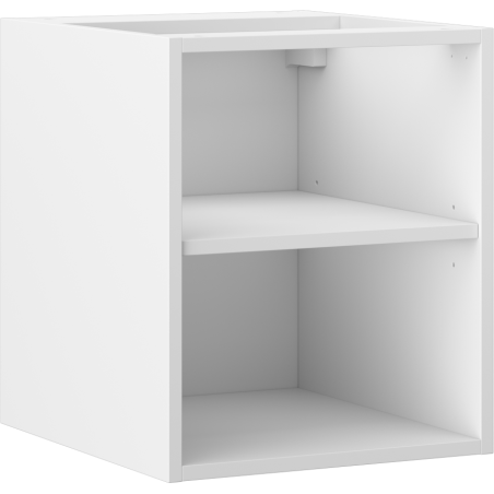 Mexen Box-A otvorená skrinka s poličkou 40 cm, biela matná - 91AX2-0400-470-0-01