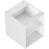 Mexen Box-A otvorená skrinka s poličkou 40 cm, biela matná - 91AX2-0400-470-0-01