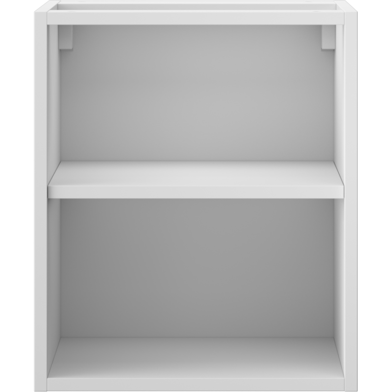 Mexen Box-A otvorená skrinka s policou 40 cm, biela matná - 91AX2-0400-470-0-01