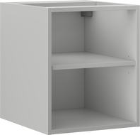 Mexen Box-A otvorená skrinka s policou 40 cm, šedá matná - 91AX2-0400-470-0-62