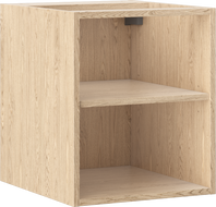 Mexen Box-A otvorená skrinka s policou 40 cm, dub - 91AX2-0400-470-0-81