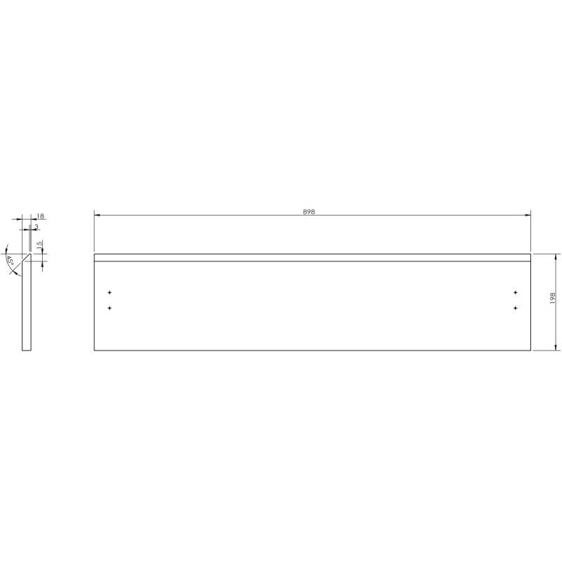 Mexen Orio kúpeľňová skrinka pod umývadlo 90 cm, 1 zásuvka, grafit mat - 91A10-09023-1-BF66