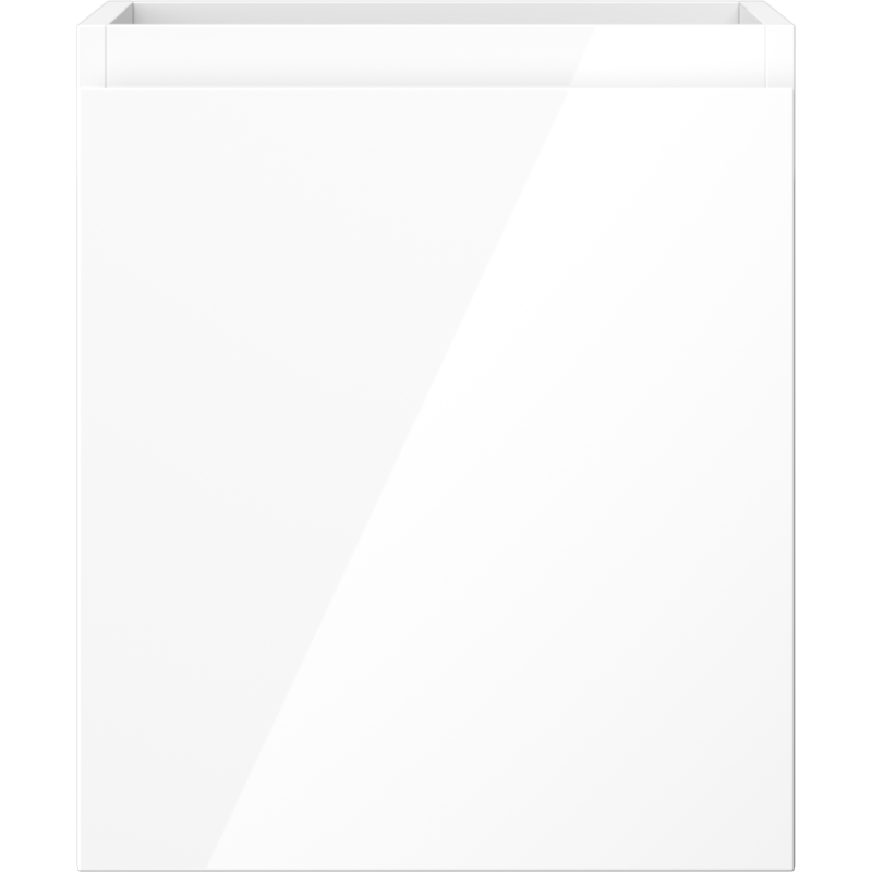 Mexen Orio kúpeľňová skrinka pod umývadlo 40 cm, 1 zásuvka, biely lesk - 91A10-04047-1-BF00