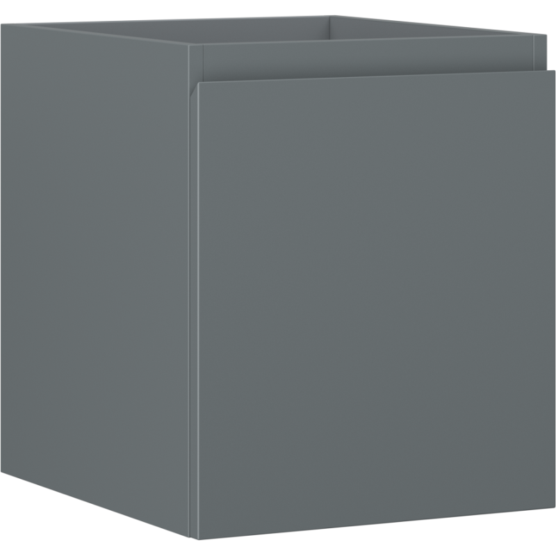 Mexen Orio kúpeľňová skrinka pod umývadlo 40 cm, 1 zásuvka, grafit mat - 91A10-04047-1-BF66