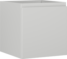 Mexen Orio kúpeľňová skrinka pod umývadlo 45 cm, 1 zásuvka, sivý mat - 91A10-04547-1-BF62