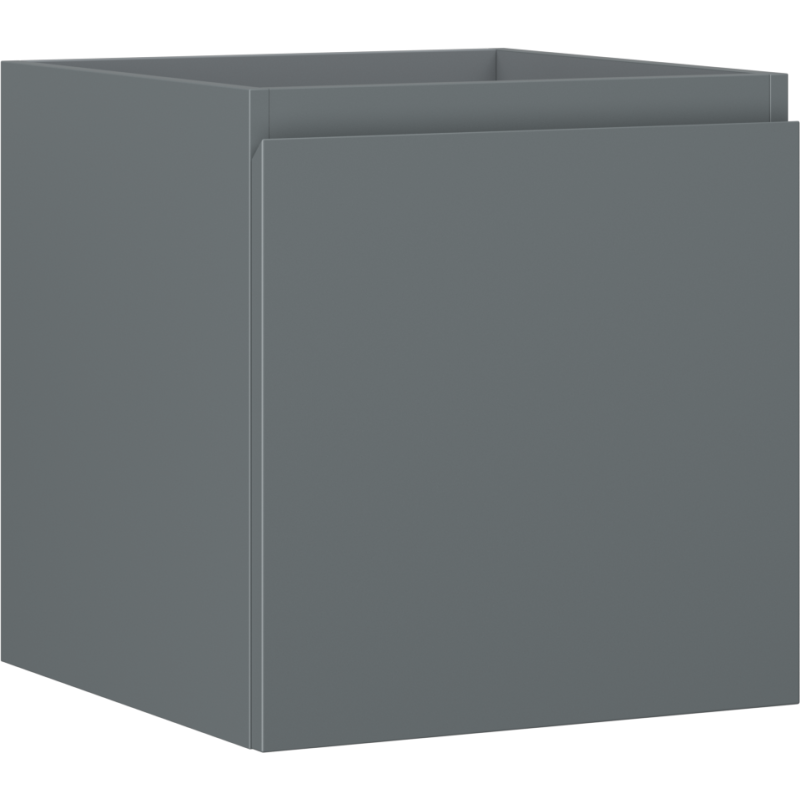 Mexen Orio kúpeľňová skrinka pod umývadlo 45 cm, 1 zásuvka, grafit mat - 91A10-04547-1-BF66