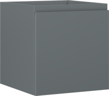 Mexen Orio kúpeľňová skrinka pod umývadlo 45 cm, 1 zásuvka, grafit matný - 91A10-04547-1-BF66