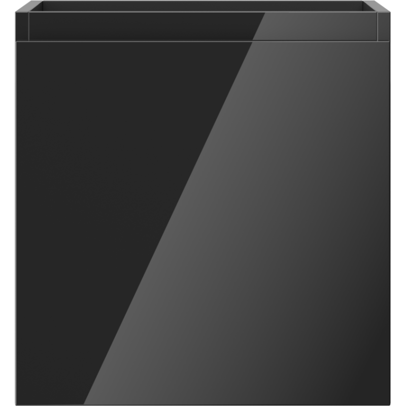 Mexen Orio kúpeľňová skrinka pod umývadlo 45 cm, 1 zásuvka, čierny lesk - 91A10-04547-1-BF70