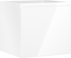 Mexen Orio skrinka pod umývadlo 50 cm, 1 zásuvka, biela lesk - 91A10-05047-1-BF00