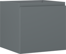 Mexen Orio kúpeľňová skrinka pod umývadlo 50 cm, 1 zásuvka, grafit mat - 91A10-05047-1-BF66