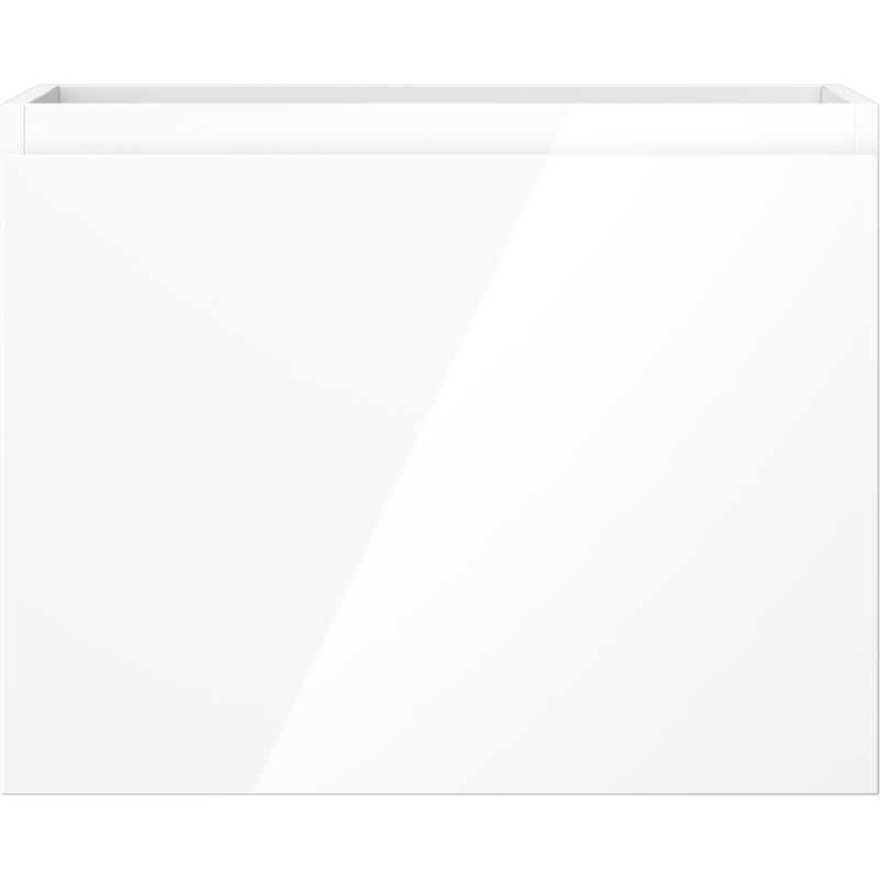 Mexen Orio kúpeľňová skrinka pod umývadlo 60 cm, 1 zásuvka, biely lesk - 91A10-06047-1-BF00