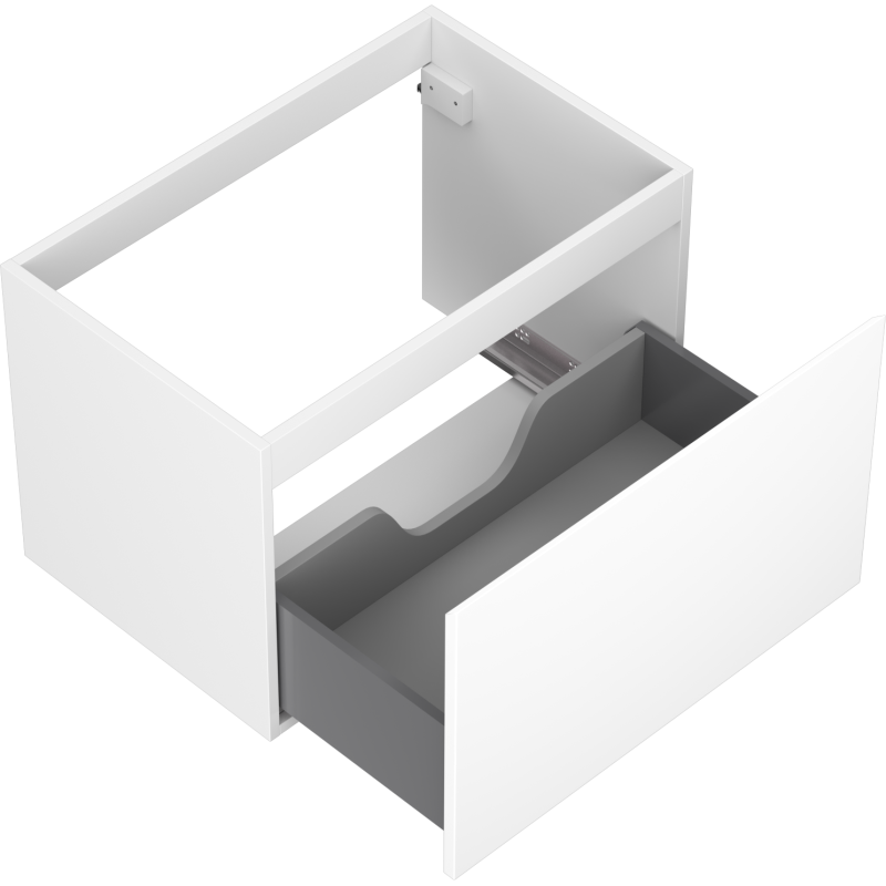 Mexen Orio kúpeľňová skrinka pod umývadlo 70 cm, 1 zásuvka, biela matná - 91A10-07047-1-BF01