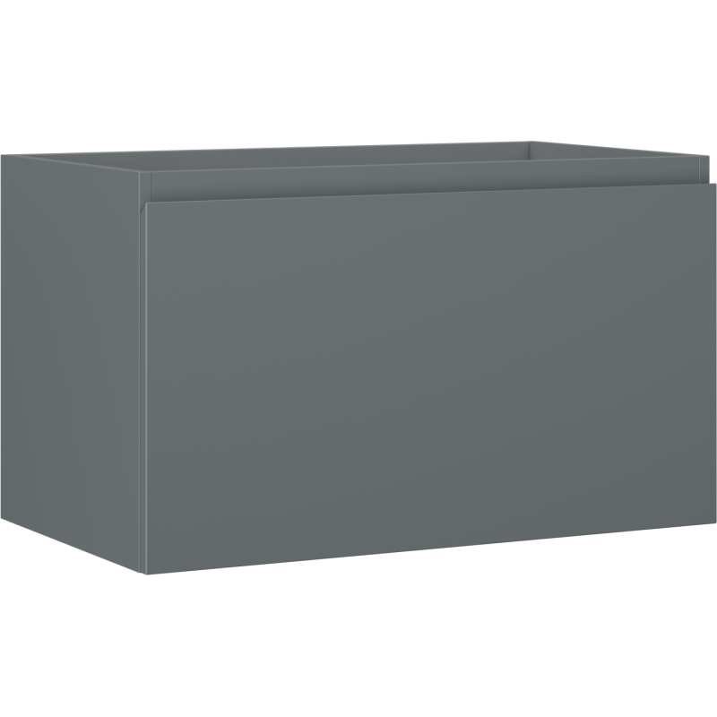 Mexen Orio kúpeľňová skrinka pod umývadlo 80 cm, 1 zásuvka, grafit mat - 91A10-08047-1-BF66