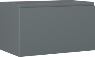Mexen Orio kúpeľňová skrinka pod umývadlo 80 cm, 1 zásuvka, grafit mat - 91A10-08047-1-BF66
