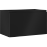 Mexen Orio kúpeľňová skrinka pod umývadlo 80 cm, 1 zásuvka, čierna matná - 91A10-08047-1-BF71