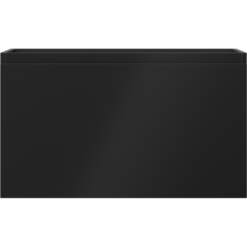Mexen Orio kúpeľňová skrinka pod umývadlo 80 cm, 1 zásuvka, čierna matná - 91A10-08047-1-BF71