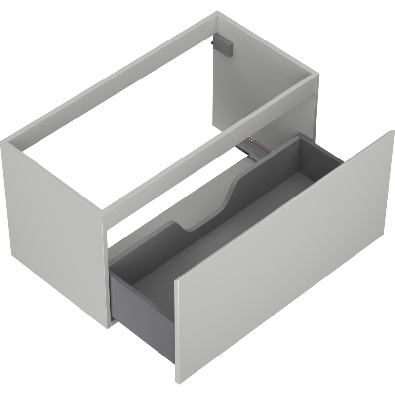 Mexen Orio kúpeľňová skrinka pod umývadlo 90 cm, 1 zásuvka, sivá matná - 91A10-09047-1-BF62