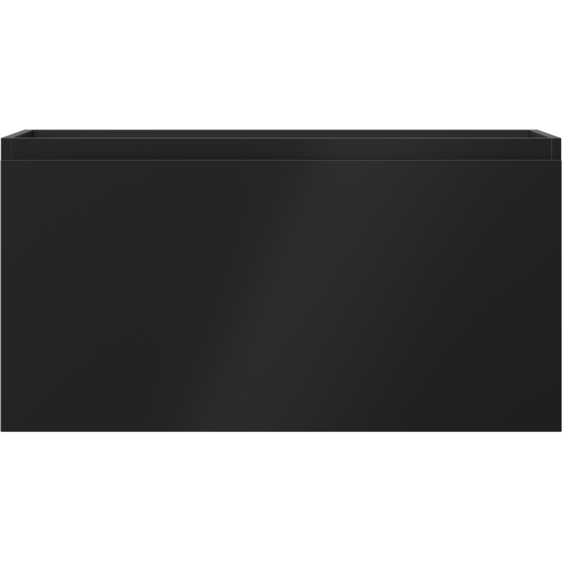 Mexen Orio kúpeľňová skrinka pod umývadlo 90 cm, 1 zásuvka, čierna matná - 91A10-09047-1-BF71