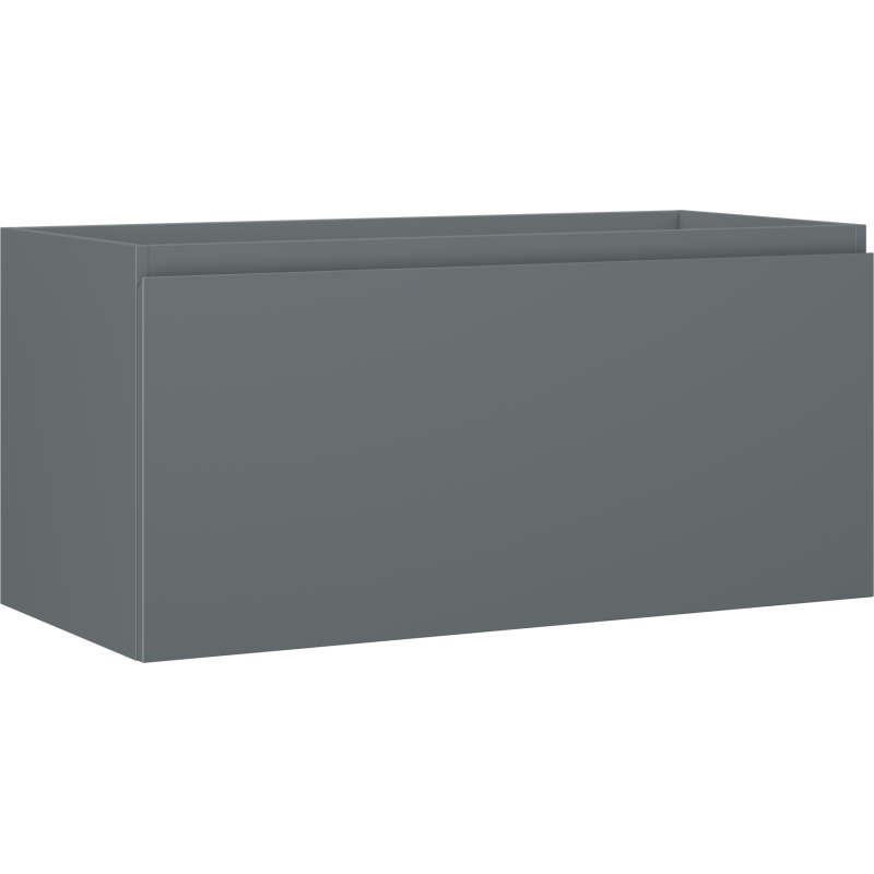 Mexen Orio kúpeľňová skrinka pod umývadlo 100 cm, 1 zásuvka, grafit mat - 91A10-10047-1-BF66