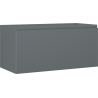 Mexen Orio kúpeľňová skrinka pod umývadlom 100 cm, 1 zásuvka, grafitová matná - 91A10-10047-1-BF66