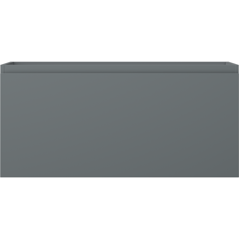 Mexen Orio kúpeľňová skrinka pod umývadlom 100 cm, 1 zásuvka, grafitová matná - 91A10-10047-1-BF66