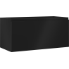 Mexen Orio kúpeľňová skrinka pod umývadlo 100 cm, 1 zásuvka, čierna mat - 91A10-10047-1-BF71