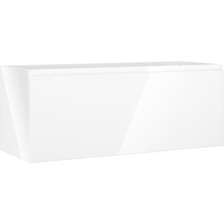 Mexen Orio kúpeľňová skrinka pod umývadlo 120 cm, 1 zásuvka, biely lesk - 91A10-12047-1-BF00
