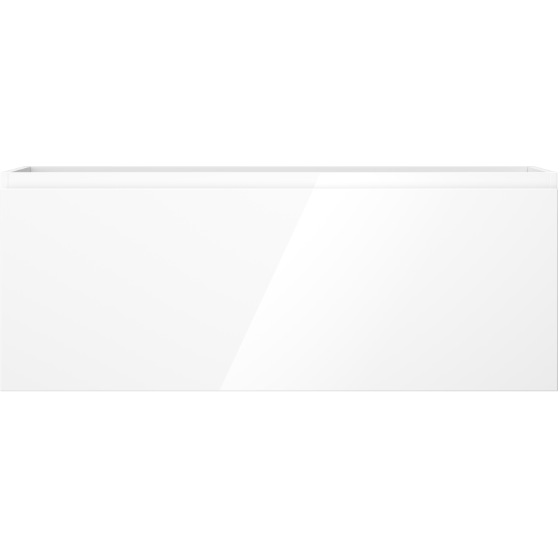 Mexen Orio kúpeľňová skrinka pod umývadlo 120 cm, 1 zásuvka, biely lesk - 91A10-12047-1-BF00